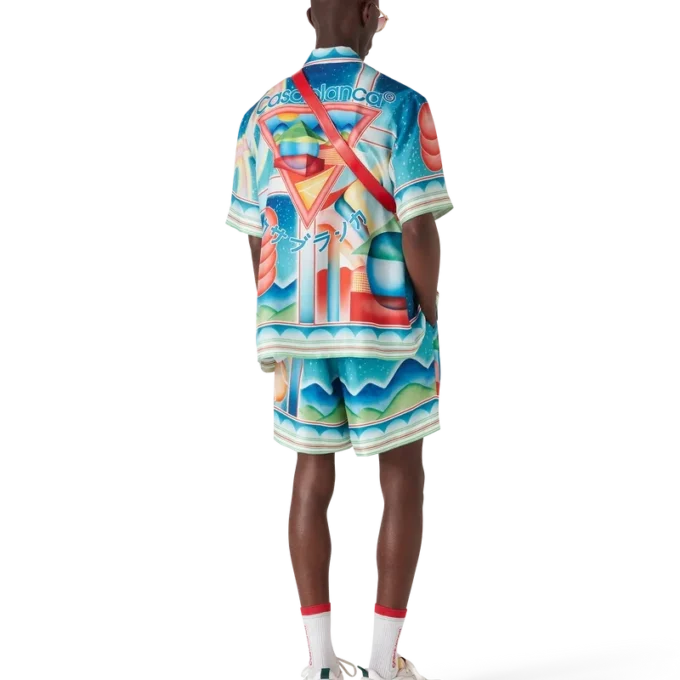Galaxy Court silke-Shorts Galaxy Court silke-Shorts