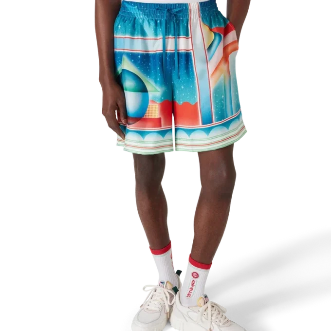 Galaxy Court silke-Shorts Galaxy Court silke-Shorts