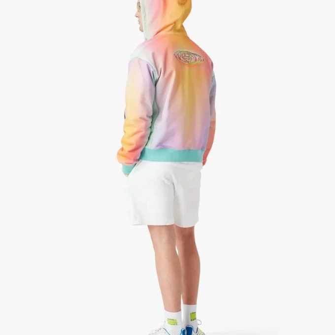 Glass Zip-up-sweatshirt med hætte Glass Zip-up-sweatshirt med hætte