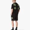 Glitch Orchid broderede hæklede Shorts Glitch Orchid broderede hæklede Shorts