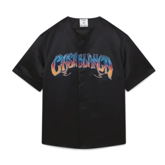 Gothic kortærmet baseball-shirt