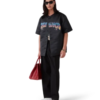 Gothic kortærmet baseball-shirt