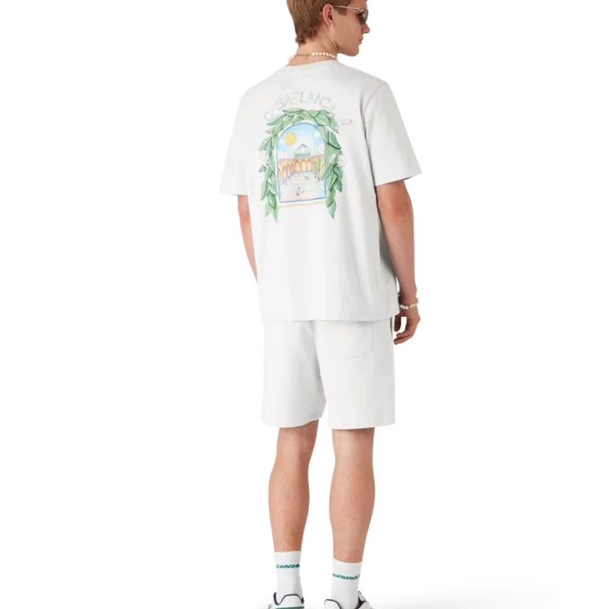 Grå L’arche-sweatshorts Grå L’arche-sweatshorts