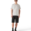 Grå T-shirt med diamantlogo og korte shorts Grå T-shirt med diamantlogo og korte shorts