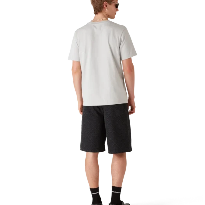 Grå T-shirt med diamantlogo og korte shorts Grå T-shirt med diamantlogo og korte shorts