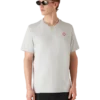 Grå T-shirt med diamantlogo og korte shorts Grå T-shirt med diamantlogo og korte shorts