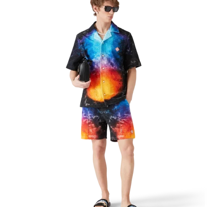 Gradient-frotté-Shorts Gradient-frotté-Shorts
