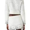 Gradient Heart Monogram-frotté-minidress