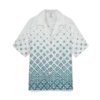 Gradient Monogram kortærmet silke-skjorte