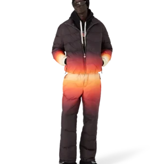 Gradient nylonforede bukser