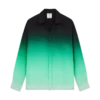 Gradient Ping Pong Jacquard langærmet silke-skjorte Gradient Ping Pong Jacquard langærmet silke-skjorte