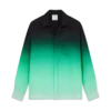 Gradient Ping Pong Jacquard langærmet silke-skjorte Gradient Ping Pong Jacquard langærmet silke-skjorte