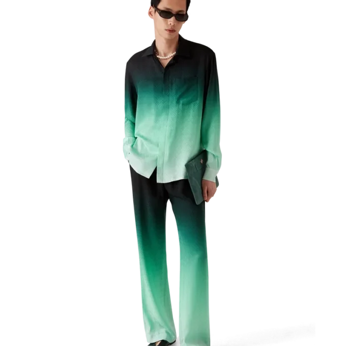 Gradient Ping Pong Jacquard-silkbukser Gradient Ping Pong Jacquard-silkbukser
