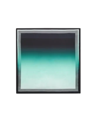 Gradient Ping Pong stort silketørklæde