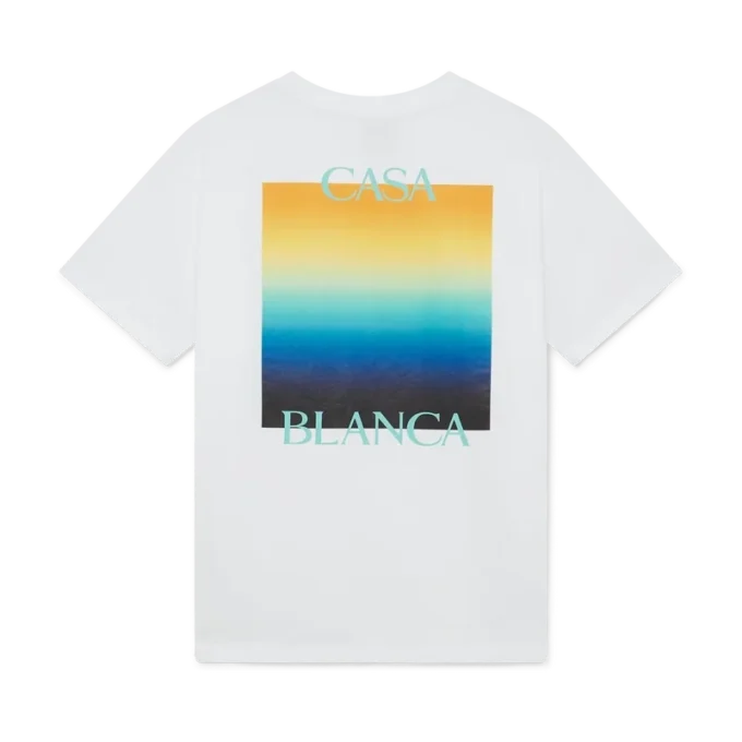 Gradient Square T-shirt med korte Shorts Gradient Square T-shirt med korte Shorts
