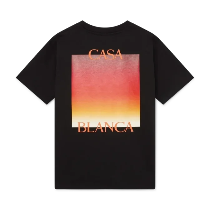 Gradient Square T-shirt med korte Shorts Gradient Square T-shirt med korte Shorts