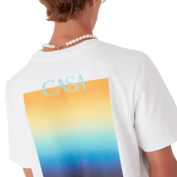 Gradient Square T-shirt med korte Shorts Gradient Square T-shirt med korte Shorts