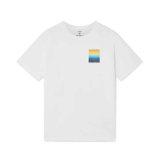 Gradient Square T-shirt med korte Shorts Gradient Square T-shirt med korte Shorts