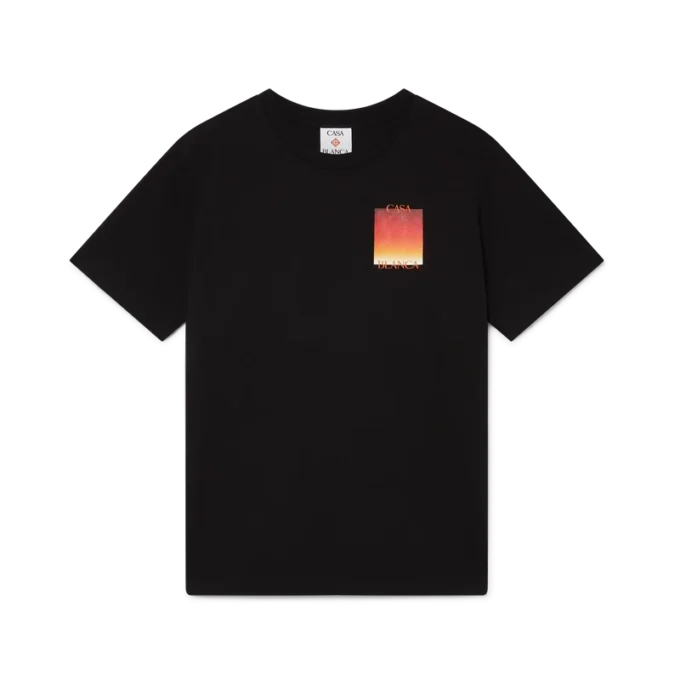 Gradient Square T-shirt med korte Shorts Gradient Square T-shirt med korte Shorts