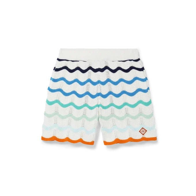 Gradient Wave hæklede shorts Gradient Wave hæklede shorts