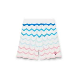 Gradient Wave hæklede shorts