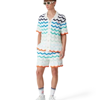 Gradient Wave hæklede shorts
