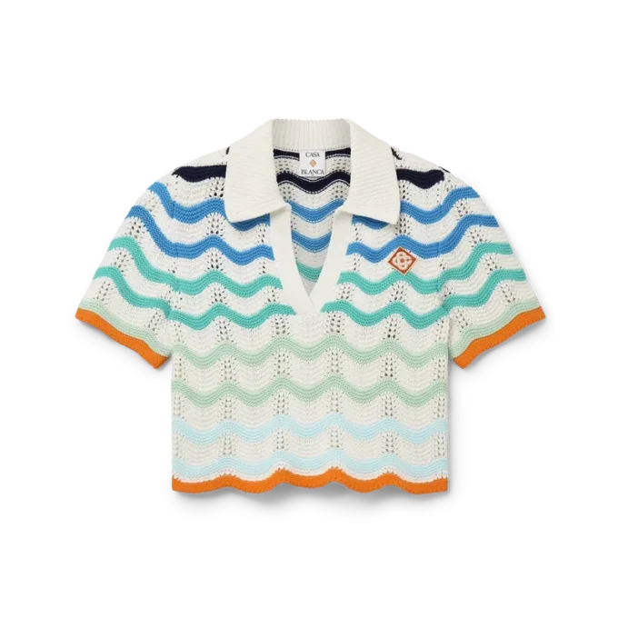Gradient Wave hæklet top Gradient Wave hæklet top
