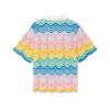 Gradient Wave Knit Skjorte Gradient Wave Knit Skjorte