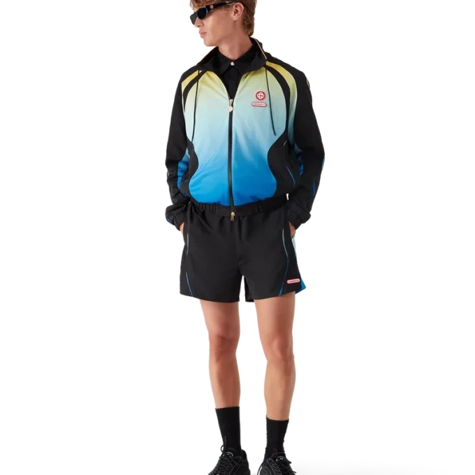 Gradient Windbreaker-jakke