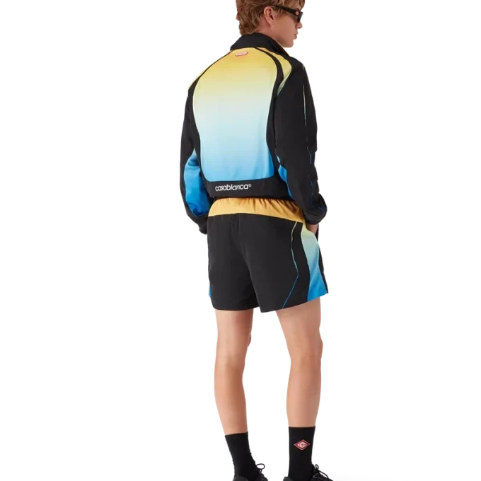 Gradient Windbreaker-jakke