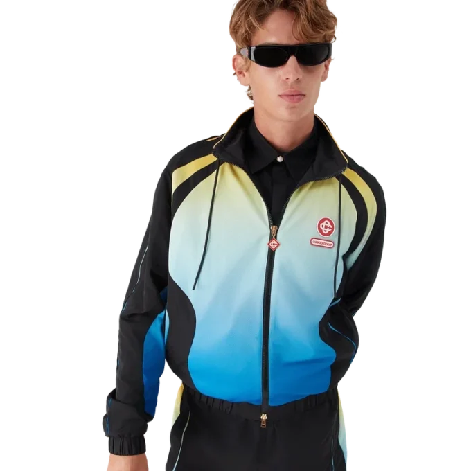 Gradient Windbreaker-jakke