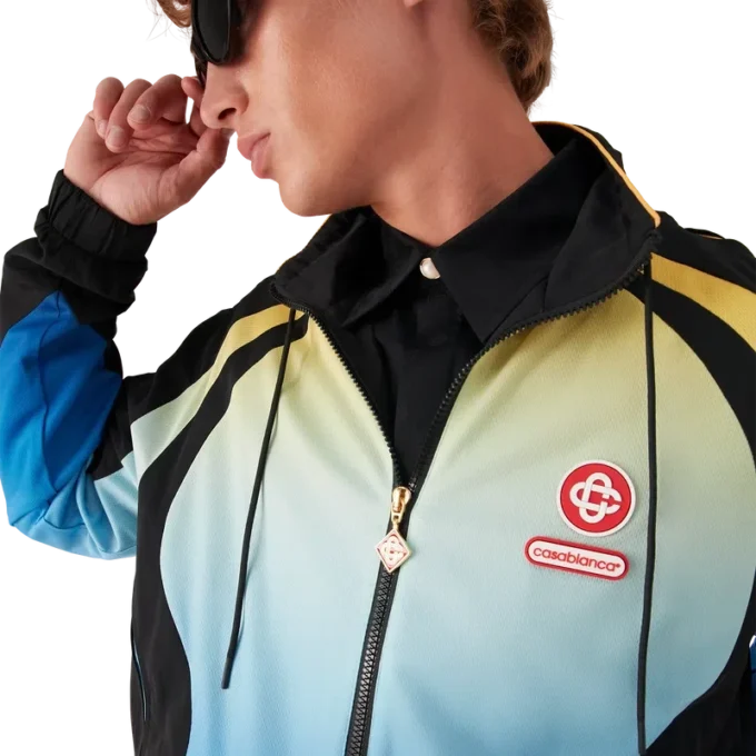 Gradient Windbreaker-jakke