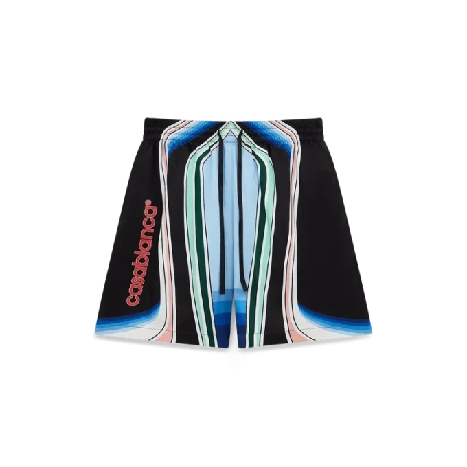 Graphic Mountain silke-Shorts Graphic Mountain silke-Shorts