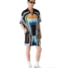 Graphic Mountain silke-Shorts Graphic Mountain silke-Shorts