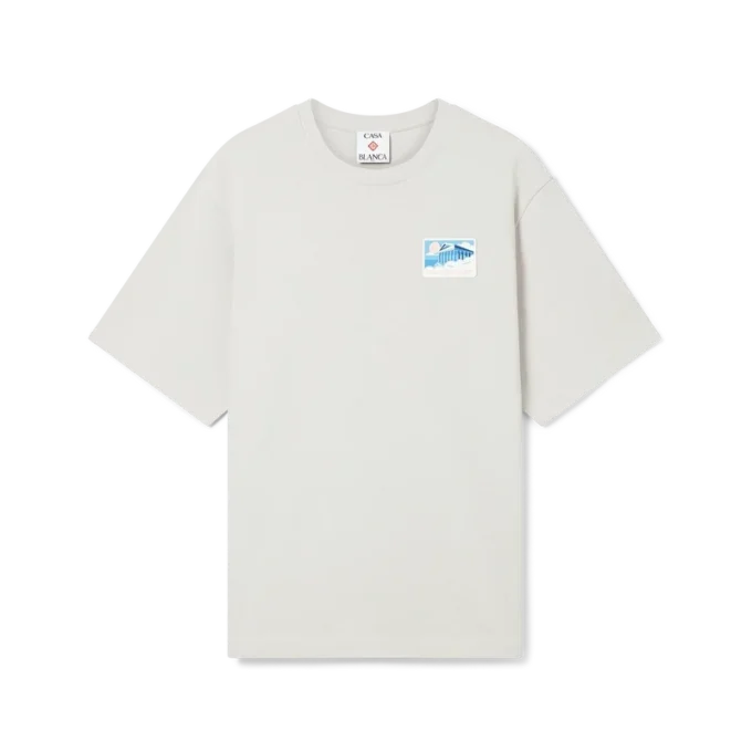 Greek Temple T-shirt med korte ærmer