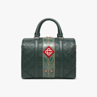Grøn Mini Monogram Weekender-taske
