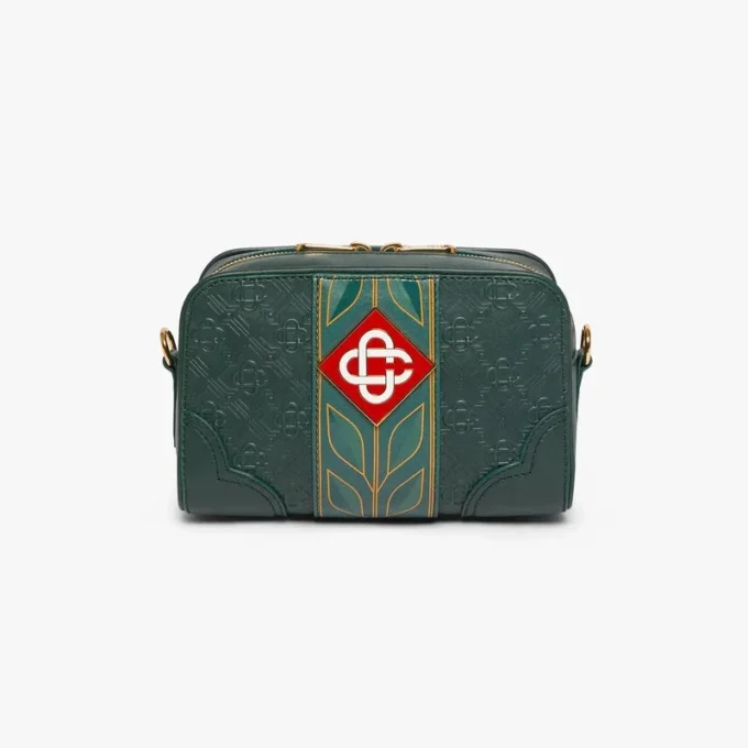 Grøn Monogram-crossbody-taske Grøn Monogram-crossbody-taske