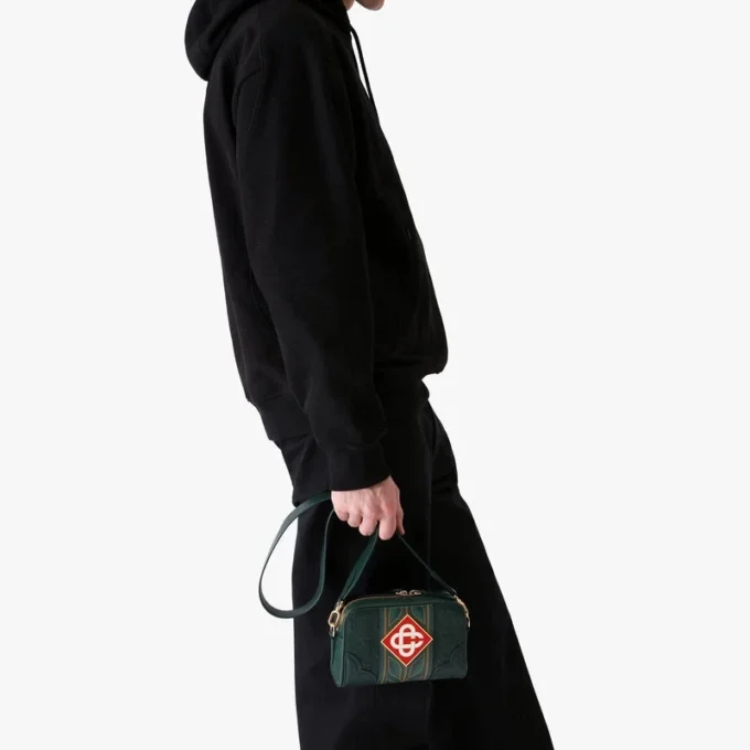 Grøn Monogram-crossbody-taske Grøn Monogram-crossbody-taske
