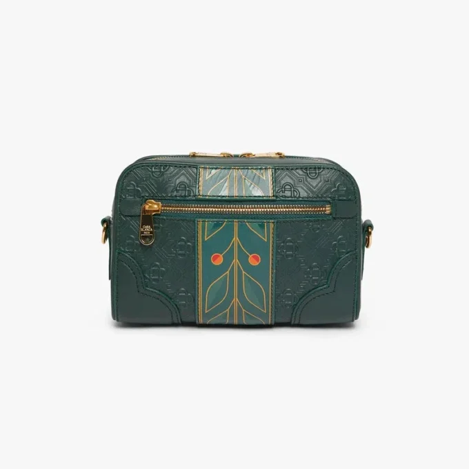 Grøn Monogram-crossbody-taske Grøn Monogram-crossbody-taske
