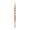 Guldarmbånd med laurbærblad