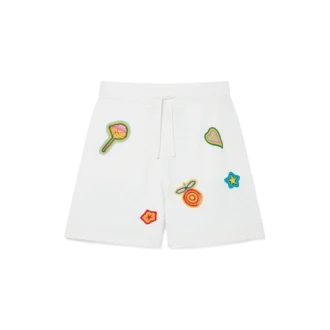Hæklede shorts med mønster