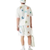 Hæklede shorts med mønster