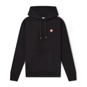 Hættetrøje med diamantlogo