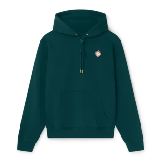 Hættetrøje med diamantlogo
