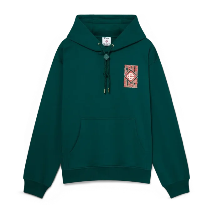 Hættetrøje med gotisk logo Hættetrøje med gotisk logo