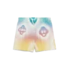 Halftone Logo Silk Shorts Halftone Logo Silk Shorts