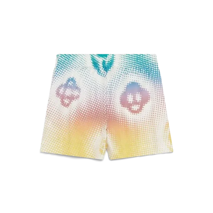 Halftone Logo Silk Shorts Halftone Logo Silk Shorts
