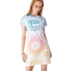 Halftone Logo T-shirt-kjole