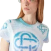 Halftone Logo T-shirt-kjole