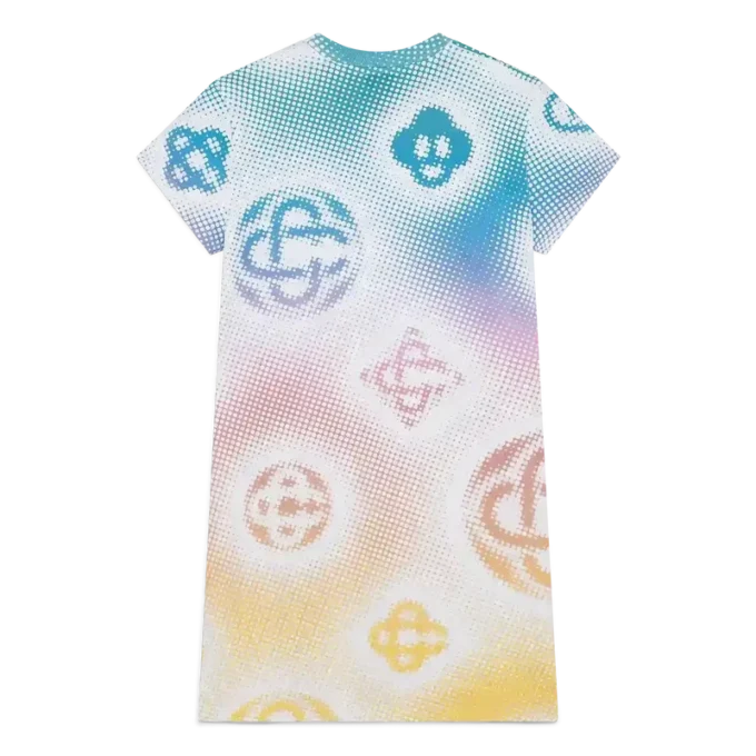 Halftone Logo T-shirt-kjole
